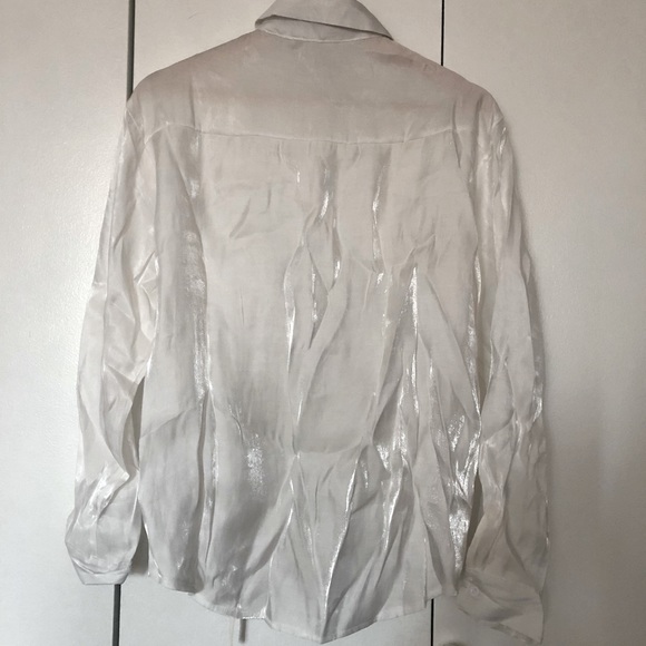 Nasty Gal Tie Button Down Shirt - Picture 4 of 6